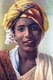 Tunisia / Algeria: A young Arab or Bedouin woman from the studio of Lehnert and Landrock, early 20th century